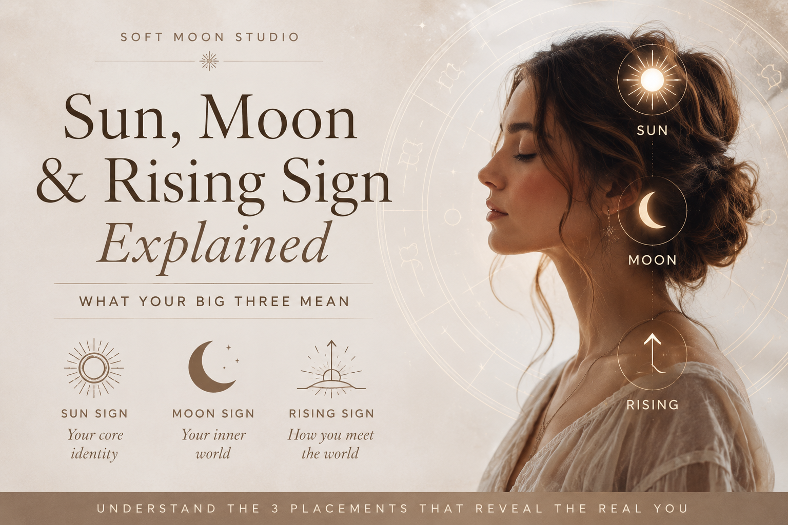 Sun, Moon and Rising Sign Explained: What Your Big Three Mean