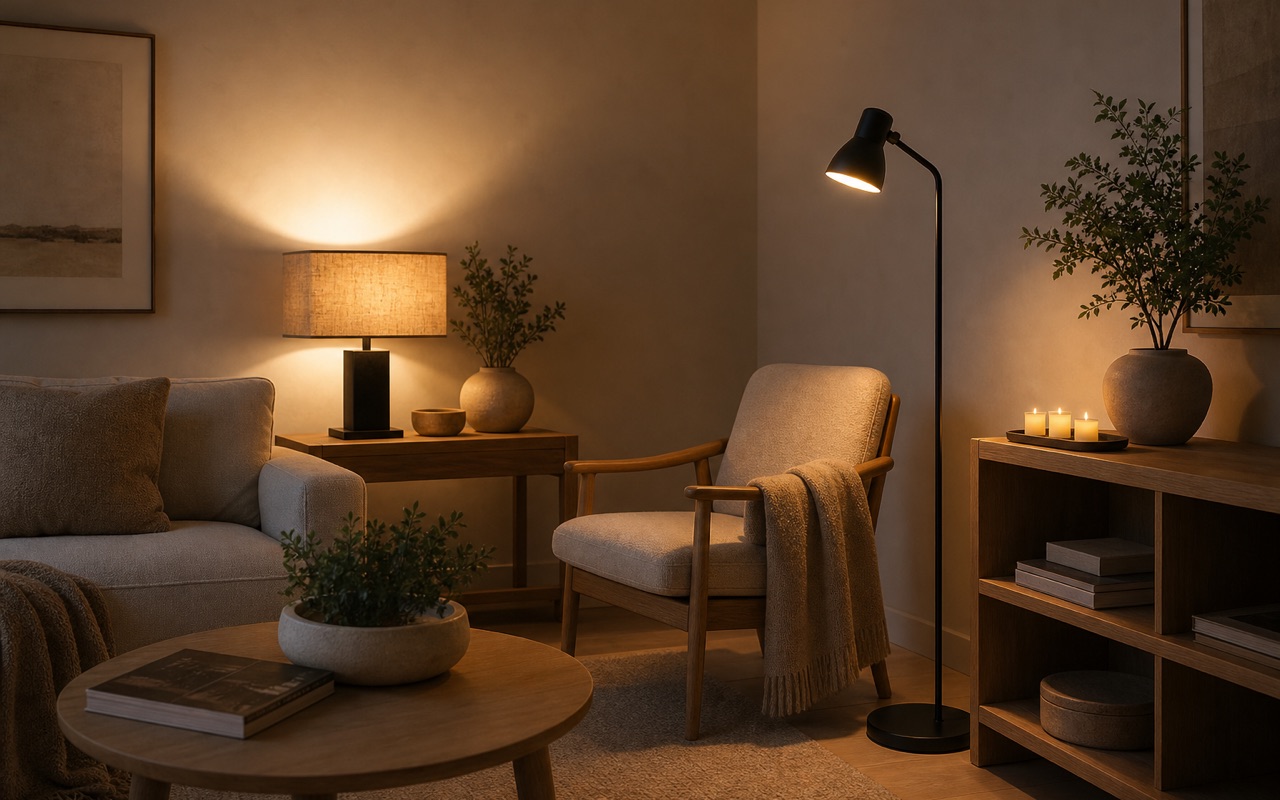 How to Layer Lighting for a Cozy Home: 3 Simple Layers